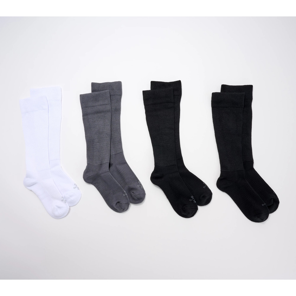 4 Pack Tommie Copper 4 Pack Cozy Fit Compression WOTC Socks Basic - X-Large